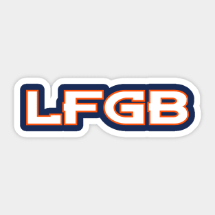 LFGB - Navy Sticker